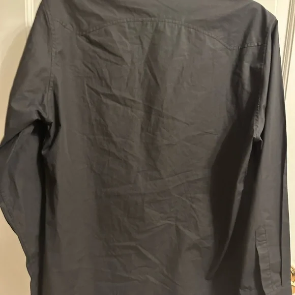 Dolce & Gabbana cotton shirt for men black size large.used